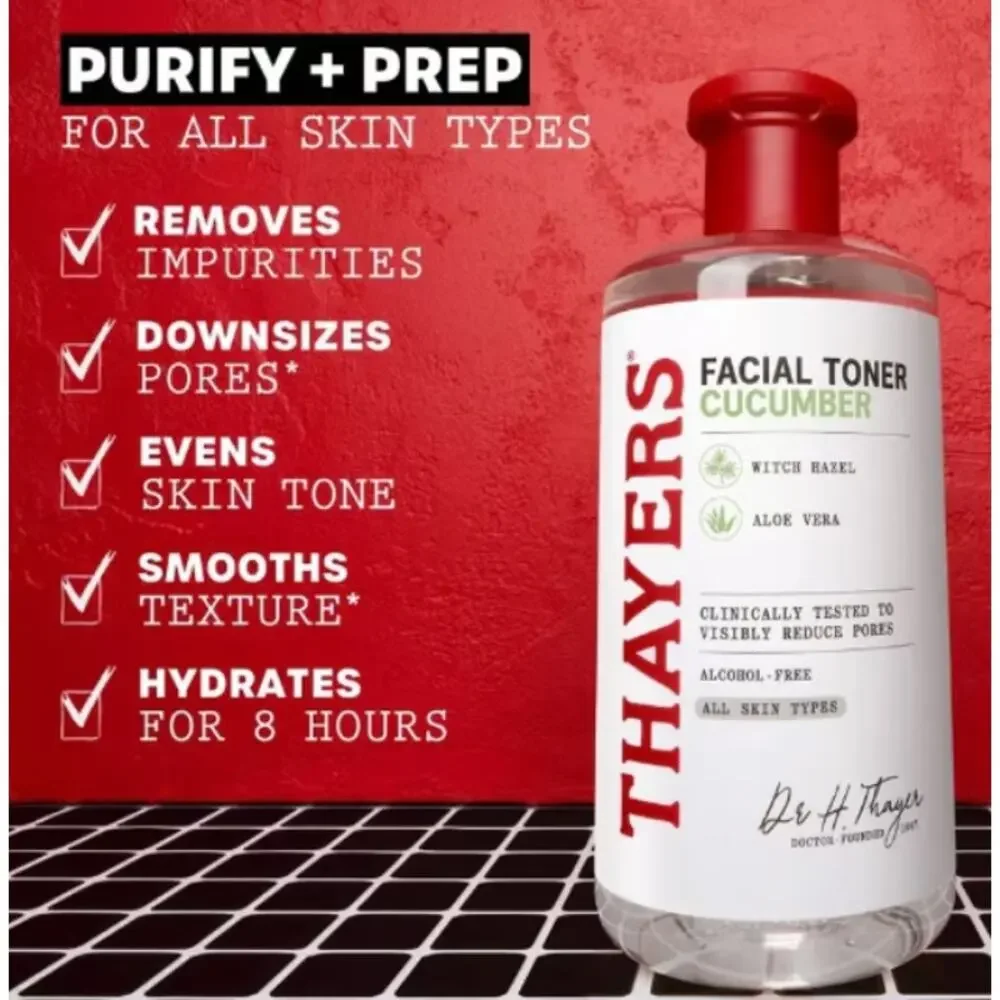 Thayers Cucumber Witch Hazel Face Toner w Aloe Vera 355 mL - NEW / SEALED